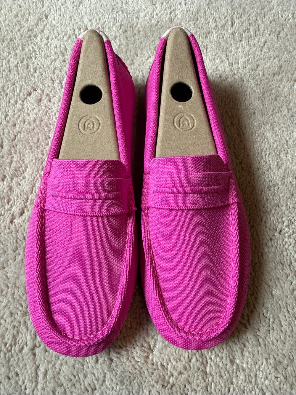 Rothy's Hot Pink Drivers NWT